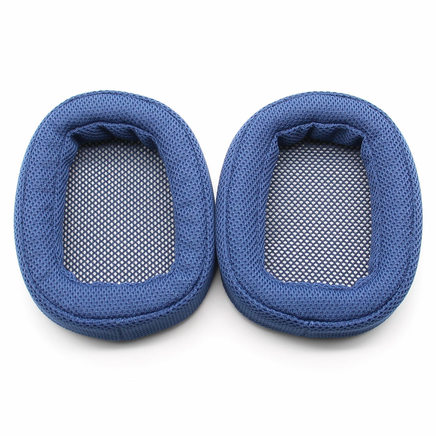 JZF-240 1 Pair Soft Sponge Breathable Mesh Replacement Earpads Earmuff Accessories for Logitech G433 Headphone - Blue