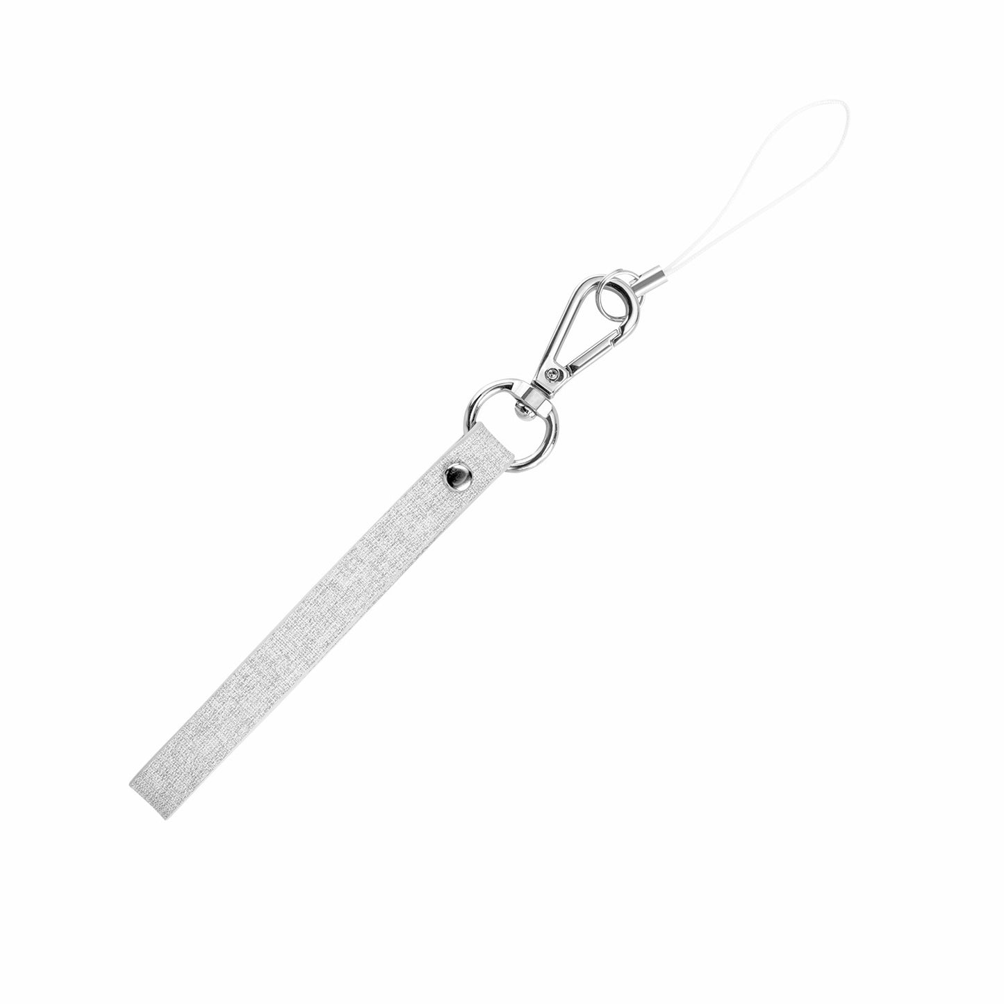 Uniqkart FT9 Shockproof Anti-lost Leather Earbuds Case Cover Anti-drop Full Protective Case for AirPods 3 (Support Wireless Charging) - Light Grey