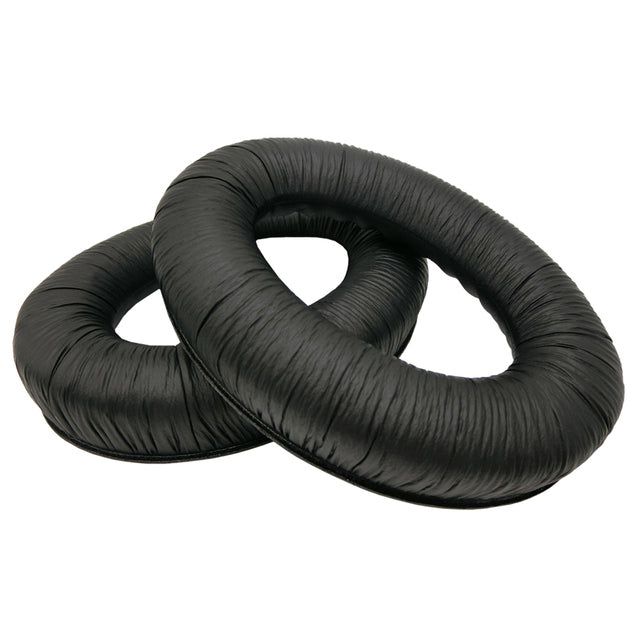 1 Pair Replacement Earpads for SENNHEISER G4ME ZERO Headphone Soft Sponge Leahter Cushion Pads - Black/Wrinkled Leather