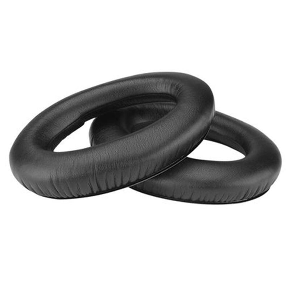 1 Pair Replacement Earpads for SENNHEISER G4ME ZERO Headphone Soft Sponge Leahter Cushion Pads - Black/Wrinkled Leather