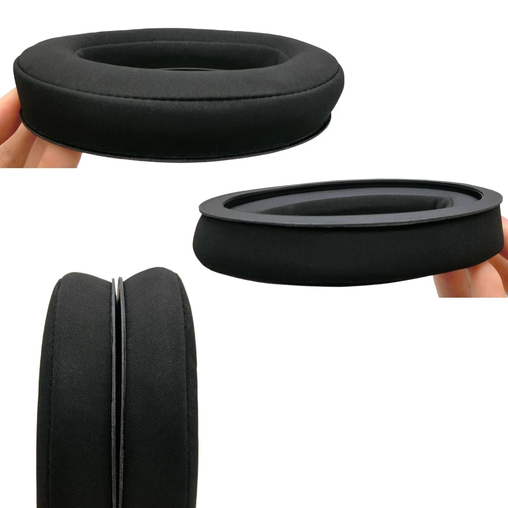 1 Pair Replacement Earpads for SENNHEISER G4ME ZERO Headphone Soft Sponge Leahter Cushion Pads - Black/Protein Leather
