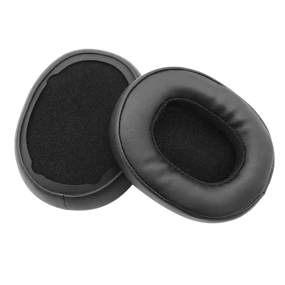 1 Pair Soft Earpads Leather Sponge Cushions for Skullcandy Crusher 3.0 Headphone Accessories Replacement - Black
