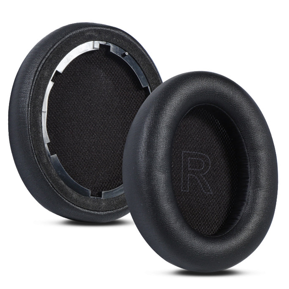 For Anker Soundcore Life Q10 1 Pair Replacement Headphone Earpads Soft Breathable Headset Earmuffs - Black