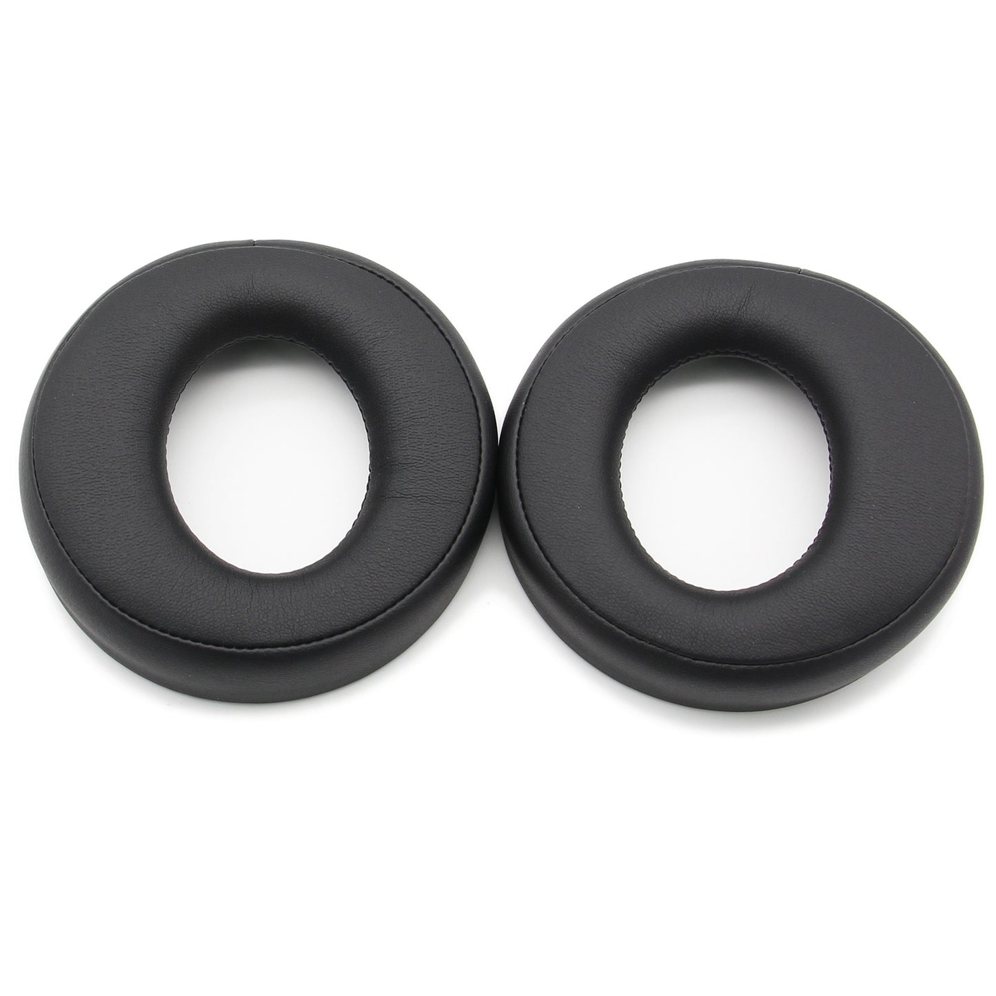 JZF-233 1 Pair for Sony PS4 PS3 PSV PC Gold Wireless Headset 7.1 Replacement Ear Cups Earpads Protein Leather Headphone Ear Cushion - Black