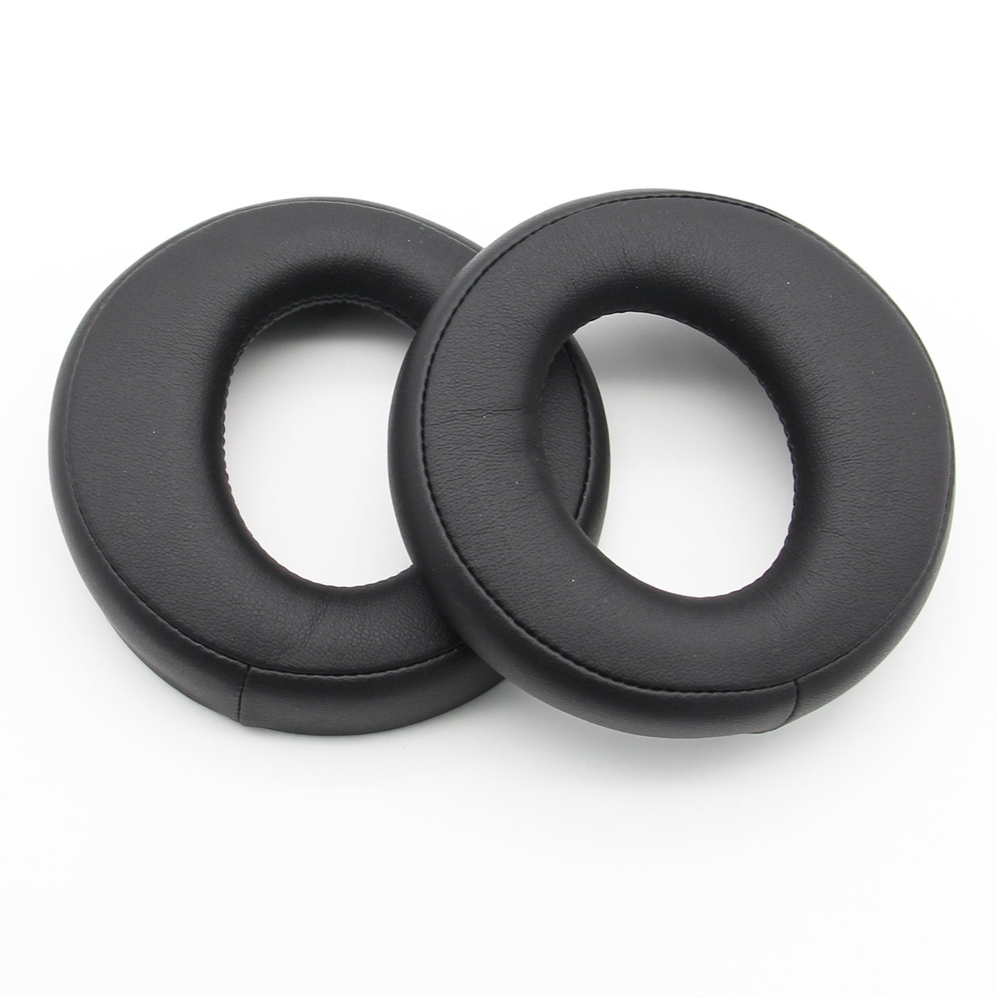 JZF-233 1 Pair for Sony PS4 PS3 PSV PC Gold Wireless Headset 7.1 Replacement Ear Cups Earpads Protein Leather Headphone Ear Cushion - Black