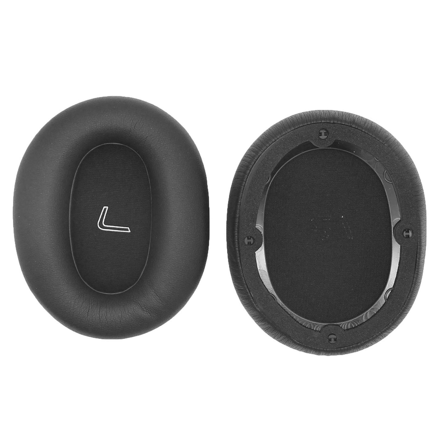 JZF-380 One Pair Earpads for EDIFIER W860NB Headphone Soft Protein Leather Cushions Replacement Earphone Accessories - Black