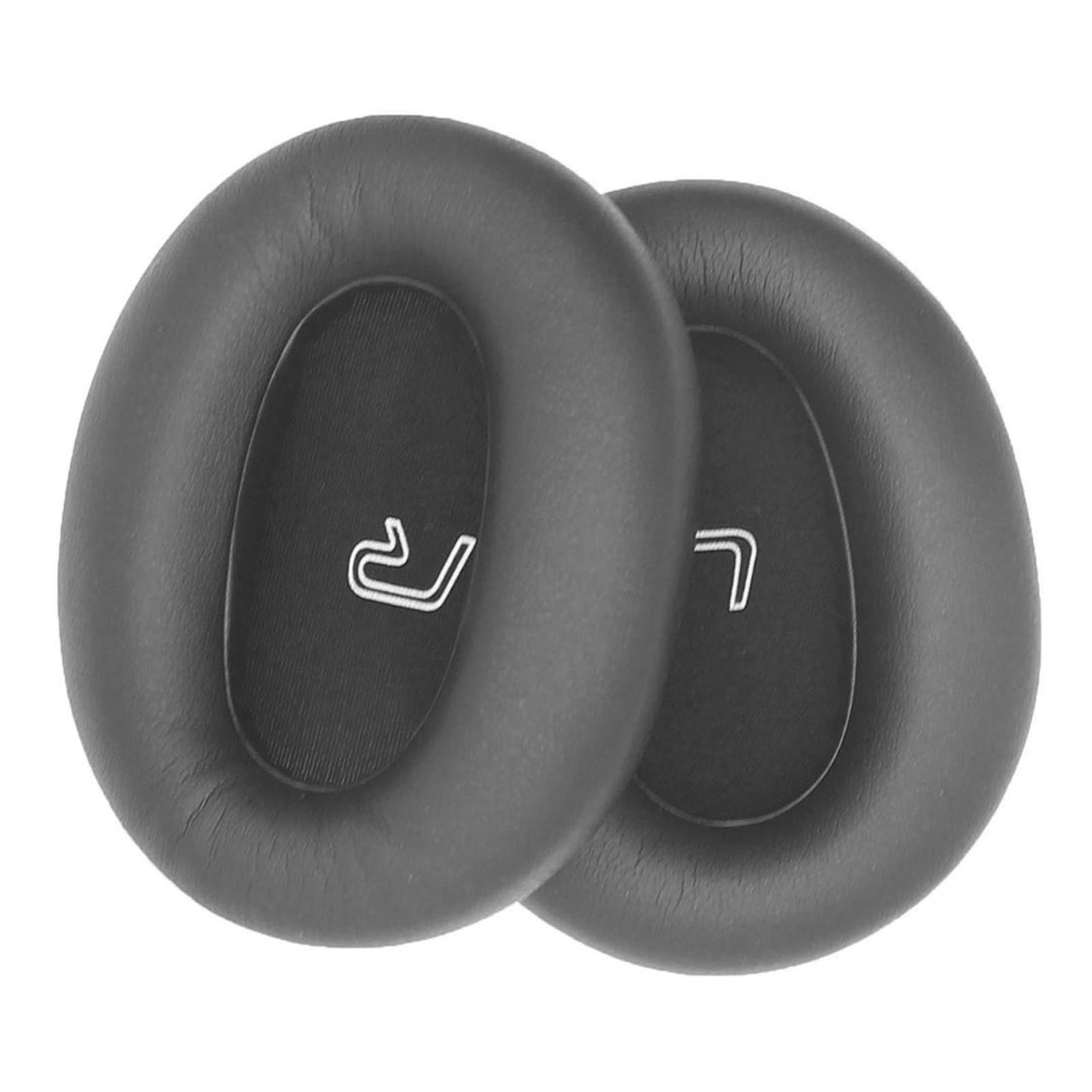 JZF-380 One Pair Earpads for EDIFIER W860NB Headphone Soft Protein Leather Cushions Replacement Earphone Accessories - Black