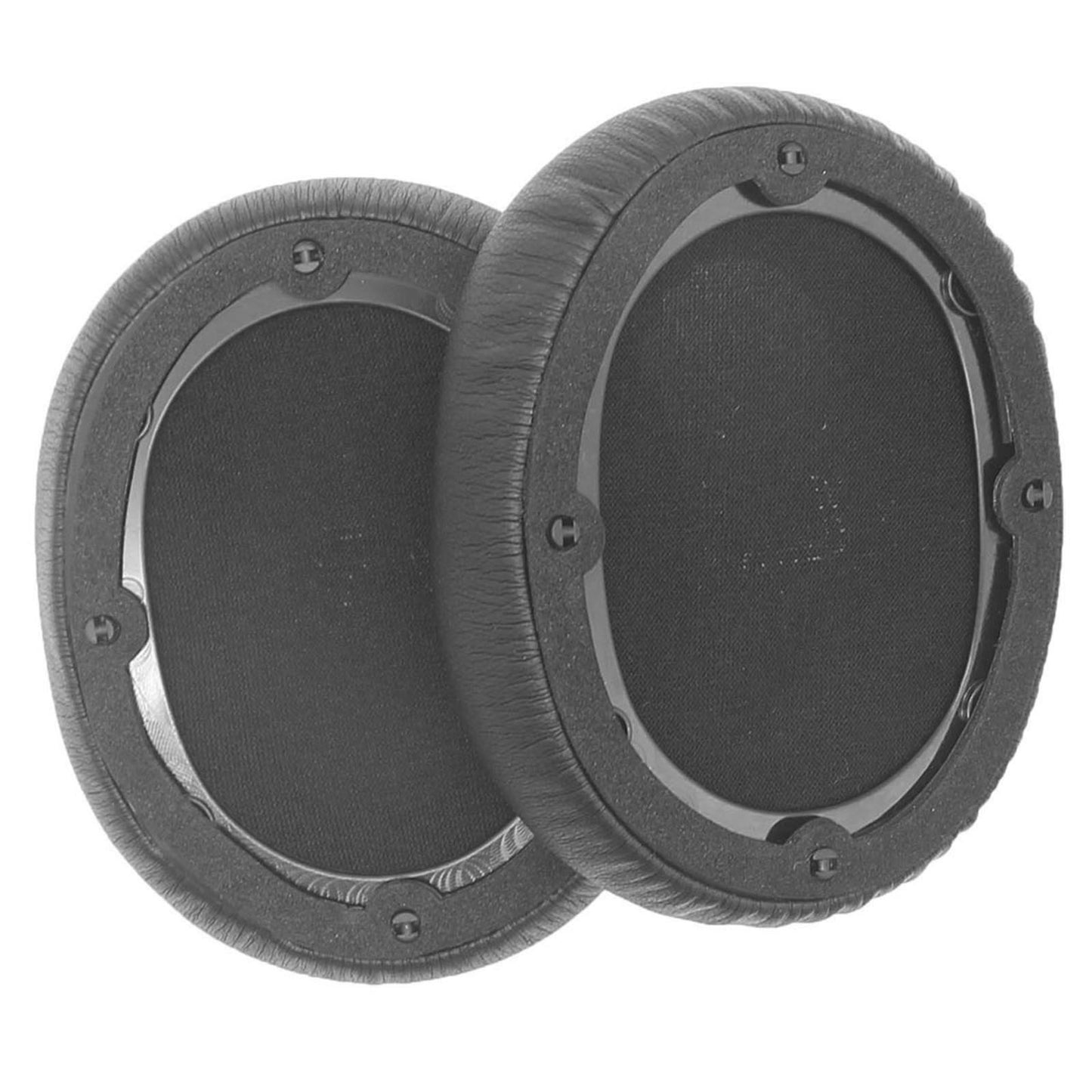 JZF-380 One Pair Earpads for EDIFIER W860NB Headphone Soft Protein Leather Cushions Replacement Earphone Accessories - Black