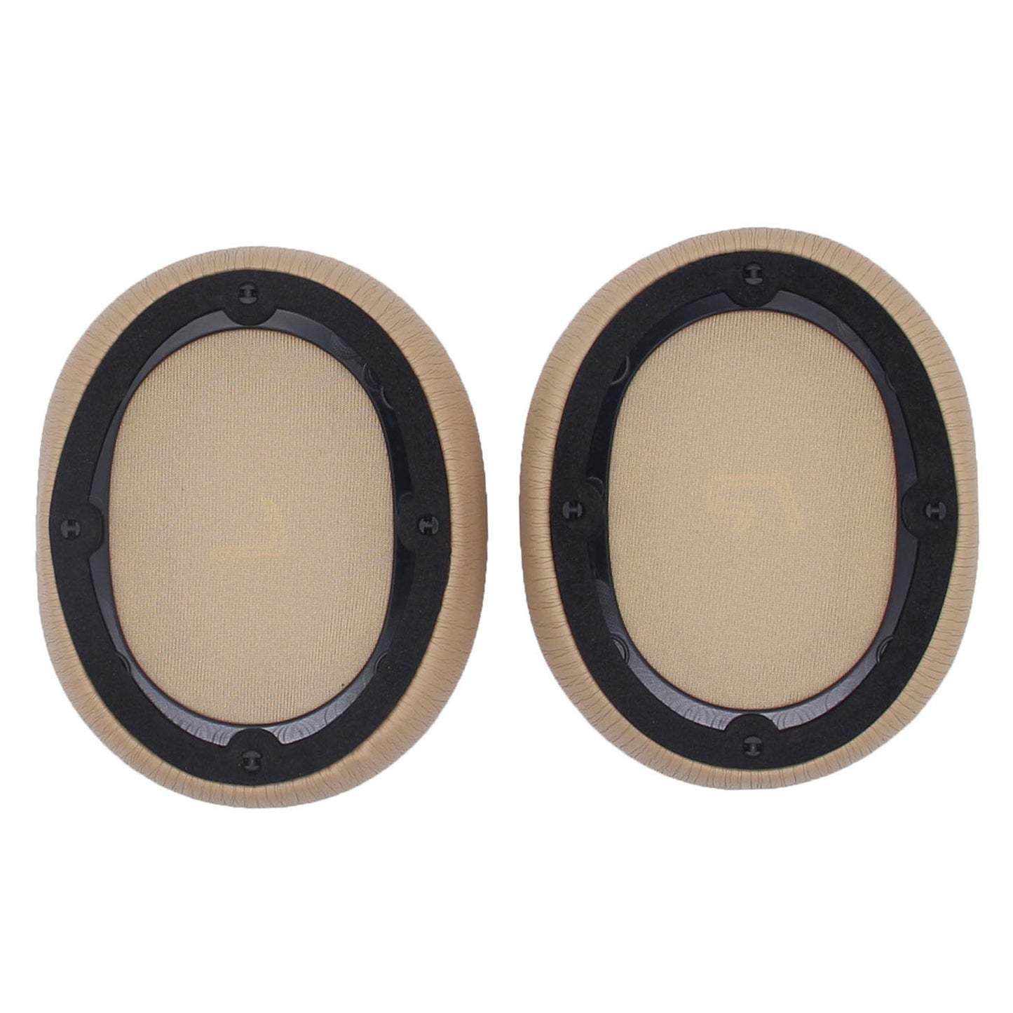 JZF-380 One Pair Earpads for EDIFIER W860NB Headphone Soft Protein Leather Cushions Replacement Earphone Accessories - Khaki