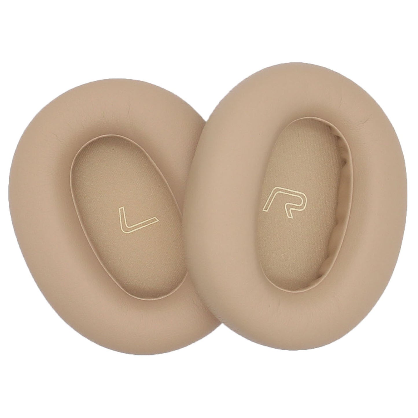 JZF-380 One Pair Earpads for EDIFIER W860NB Headphone Soft Protein Leather Cushions Replacement Earphone Accessories - Khaki