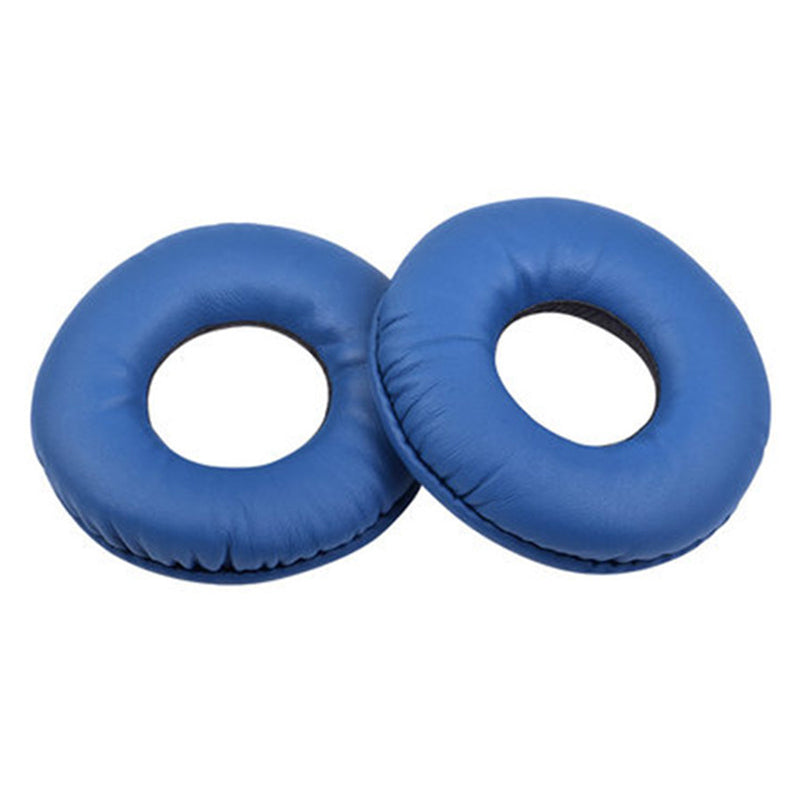 1 Pair Replacement Earpads Soft Leather Headphone Ear Cushions for Sony WH-CH500 / CH510 / ZX100 / ZX330 Headset - Blue
