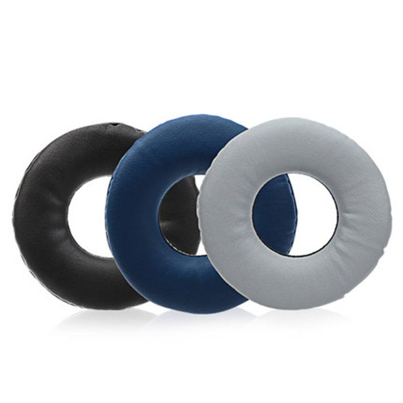1 Pair Replacement Earpads Soft Leather Headphone Ear Cushions for Sony WH-CH500 / CH510 / ZX100 / ZX330 Headset - Blue