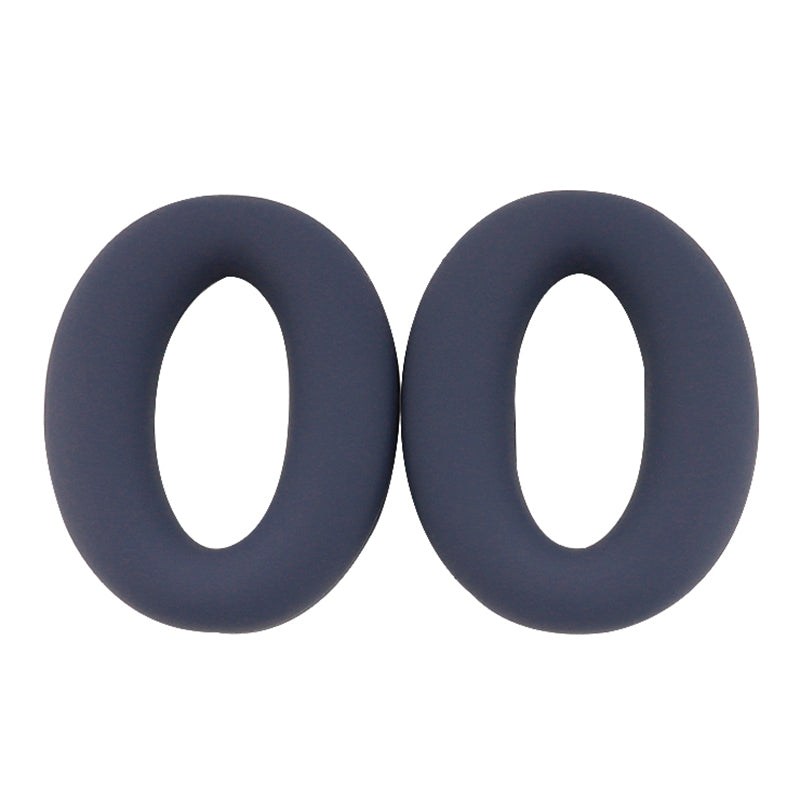 1 Pair Ear Cushions For Sony WH-H910N , Soft Silicone Headphone Earpads Replacement Cover Pad - Dark Blue