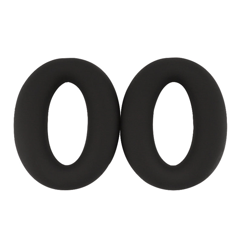 1 Pair Ear Cushions For Sony WH-H910N , Soft Silicone Headphone Earpads Replacement Cover Pad - Black