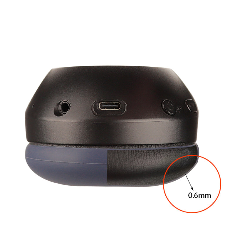 For Sony WH-XB910N 1 Pair Flexible Silicone Headphone Earpads Replacement Ear Cushions Cover Pad - Beige