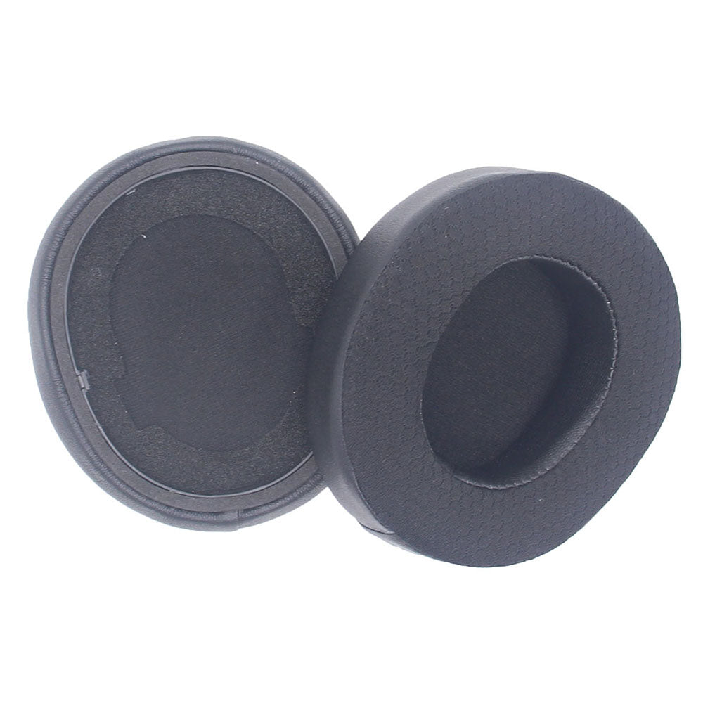 JZF-410 1 Pair for SteelSeries Arctis Nova Pro Bluetooth Headphone Replacement Earpads Protein Leather Earmuffs - Football Pattern