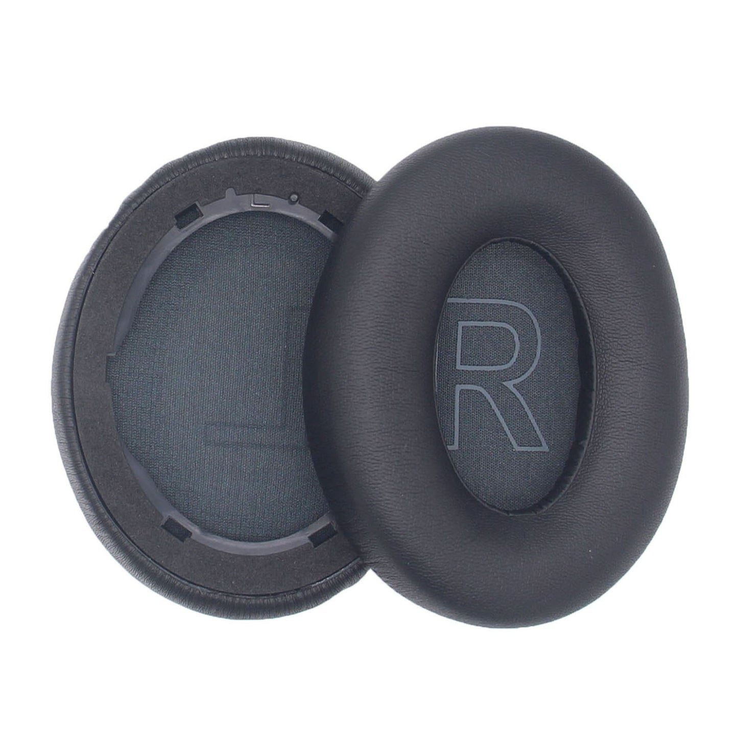 JZF-397 1 Pair for Anker Soundcore Life Q20 / Q20 BT Headphone Earpads Protein Leather Earmuffs