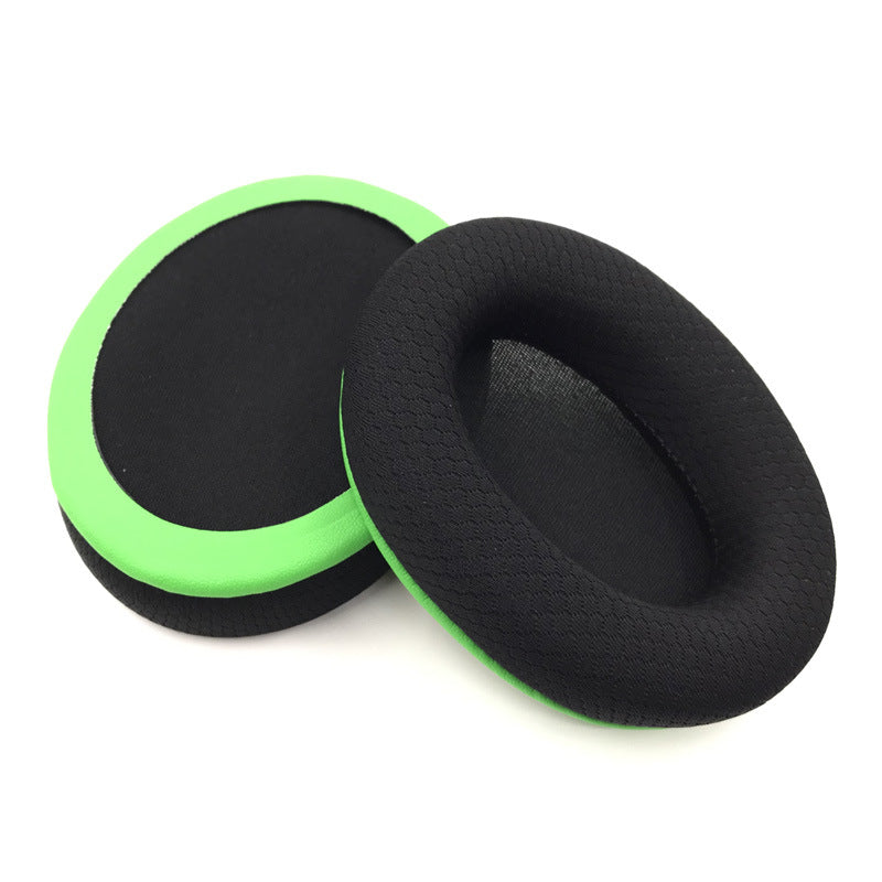1 Pair for Razer Barracuda X Headphone Earpads Mesh Cloth + Sponge Soft Earmuffs