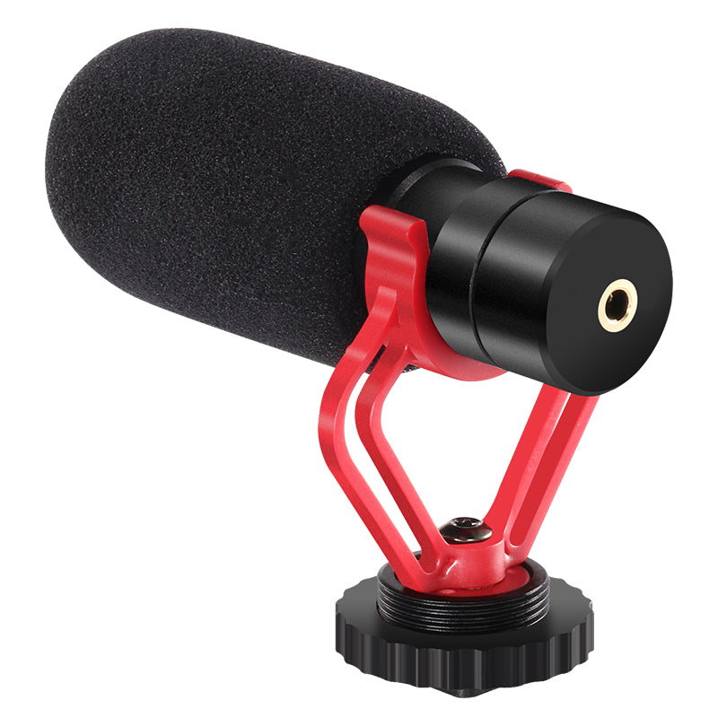 KT-G3 Phone Camera Shotgun Microphone Portable Electrostatic Condenser Microphone Intelligent Noise Reduction