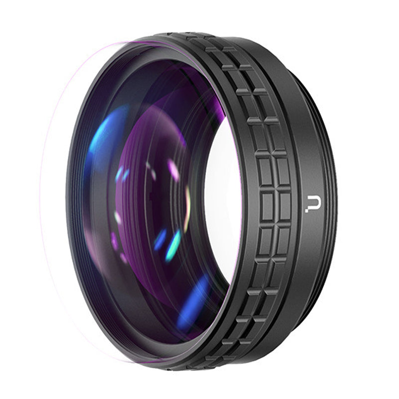 Uniqkart WL-1 18mm Wide Angle Lens 10X HD Macro 2-in-1 Additional Camera Lens Kit for Sony ZV-1 Camera Accessories
