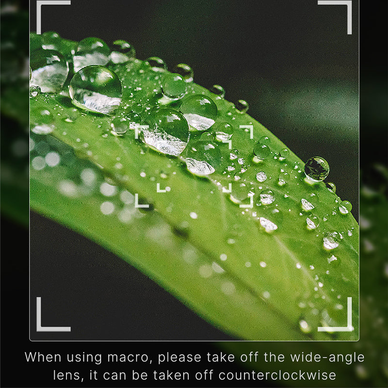 Uniqkart WL-1 18mm Wide Angle Lens 10X HD Macro 2-in-1 Additional Camera Lens Kit for Sony ZV-1 Camera Accessories