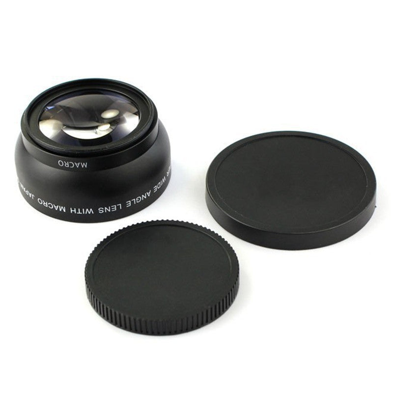 52mm 0.45X Wide-Angle Lens + Macro Lens with Storage Bag Camera Accessories Lens 18-55mm