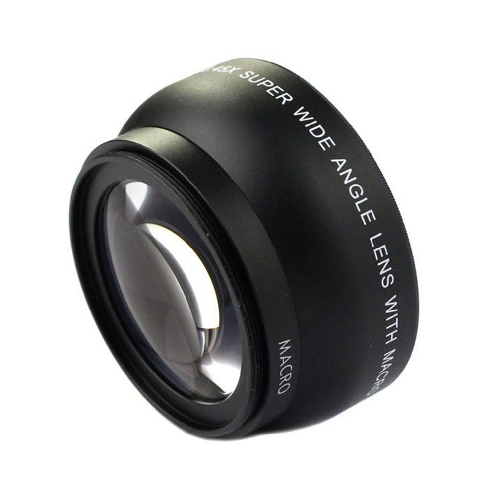 52mm 0.45X Wide-Angle Lens + Macro Lens with Storage Bag Camera Accessories Lens 18-55mm