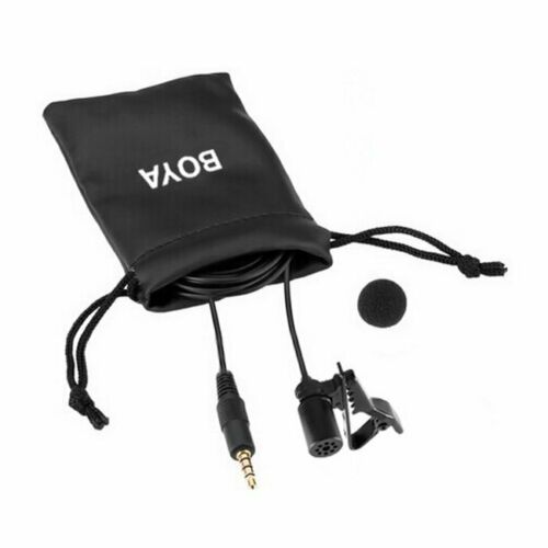 BOYA BY-LM10 Omni-directional Lavalier Microphone Video Recording Microphone