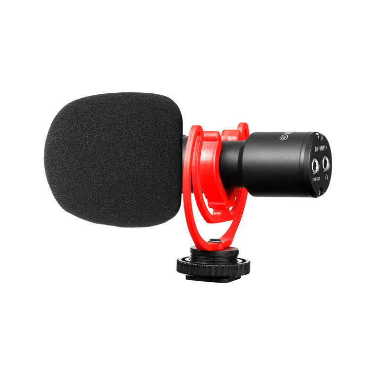 BOYA BY-MM1+ Super-cardioid Condenser Shotgun Microphone Phone Camera Live Microphone