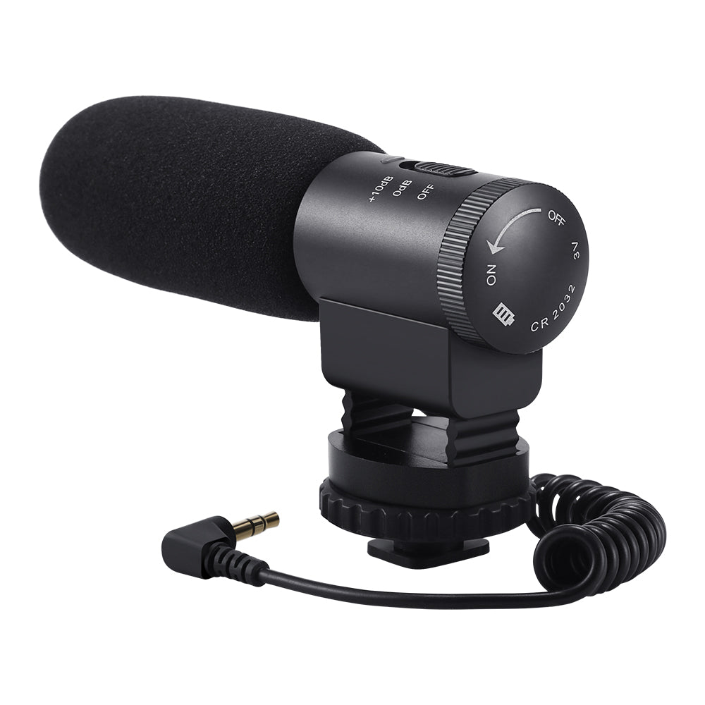 MAMEN MIC-03 Super Cardioid Condenser Shotgun Microphone