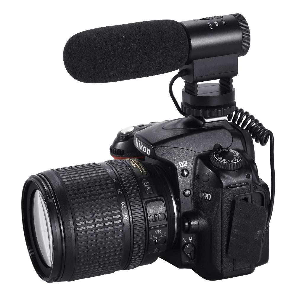 MAMEN MIC-03 Super Cardioid Condenser Shotgun Microphone