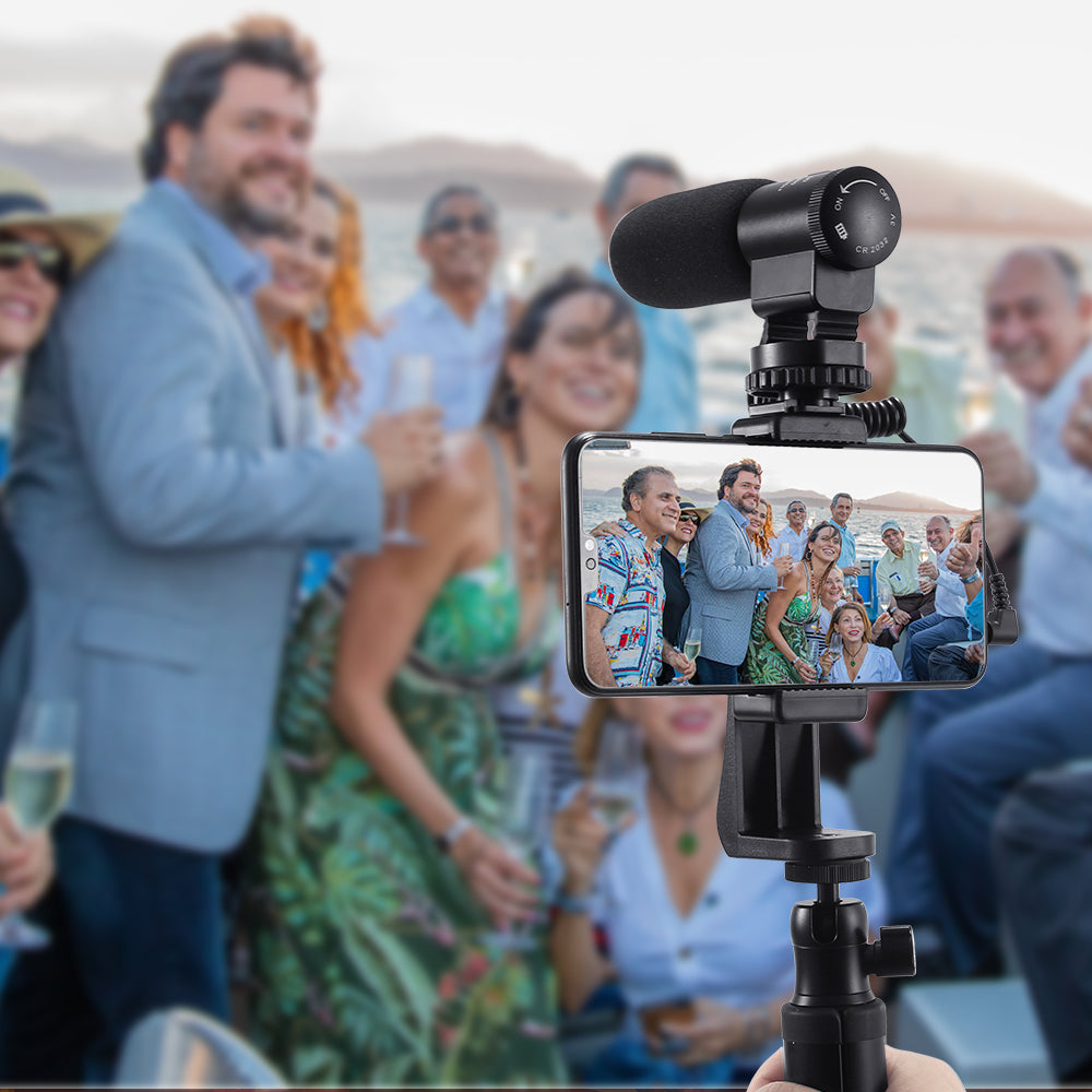 MAMEN MIC-03 Super Cardioid Condenser Shotgun Microphone