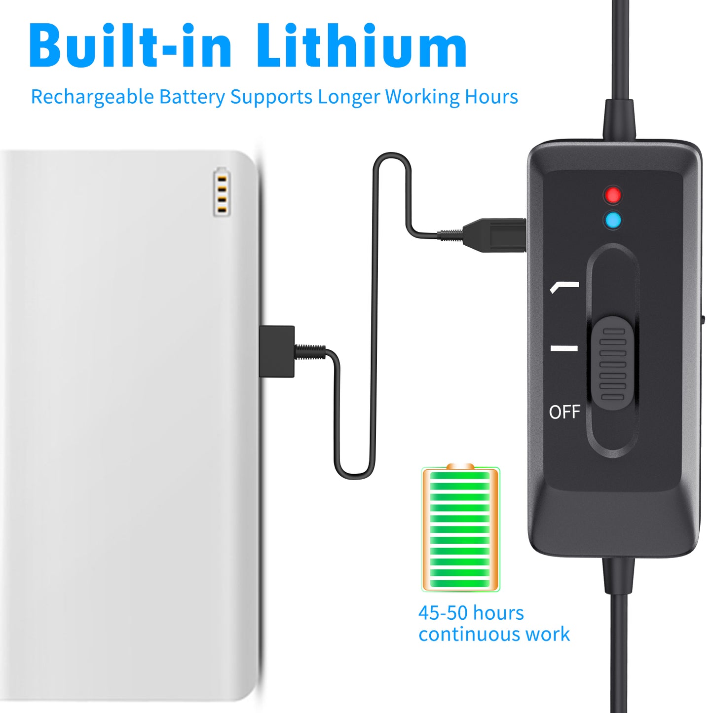 MAMEN KM-D2 Lavalier Condenser Microphone Cilp-on Lapel Mic 6+2m Omnidirectional for Phone Camcorder Vlog Video