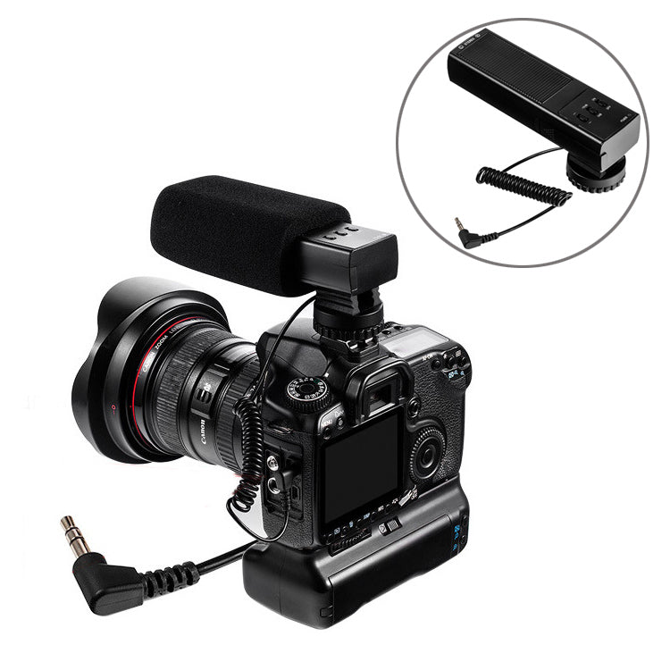 MAMEN MIC-02 3.5mm MIC Plug Camera Recording Microphone for DSLR Camera