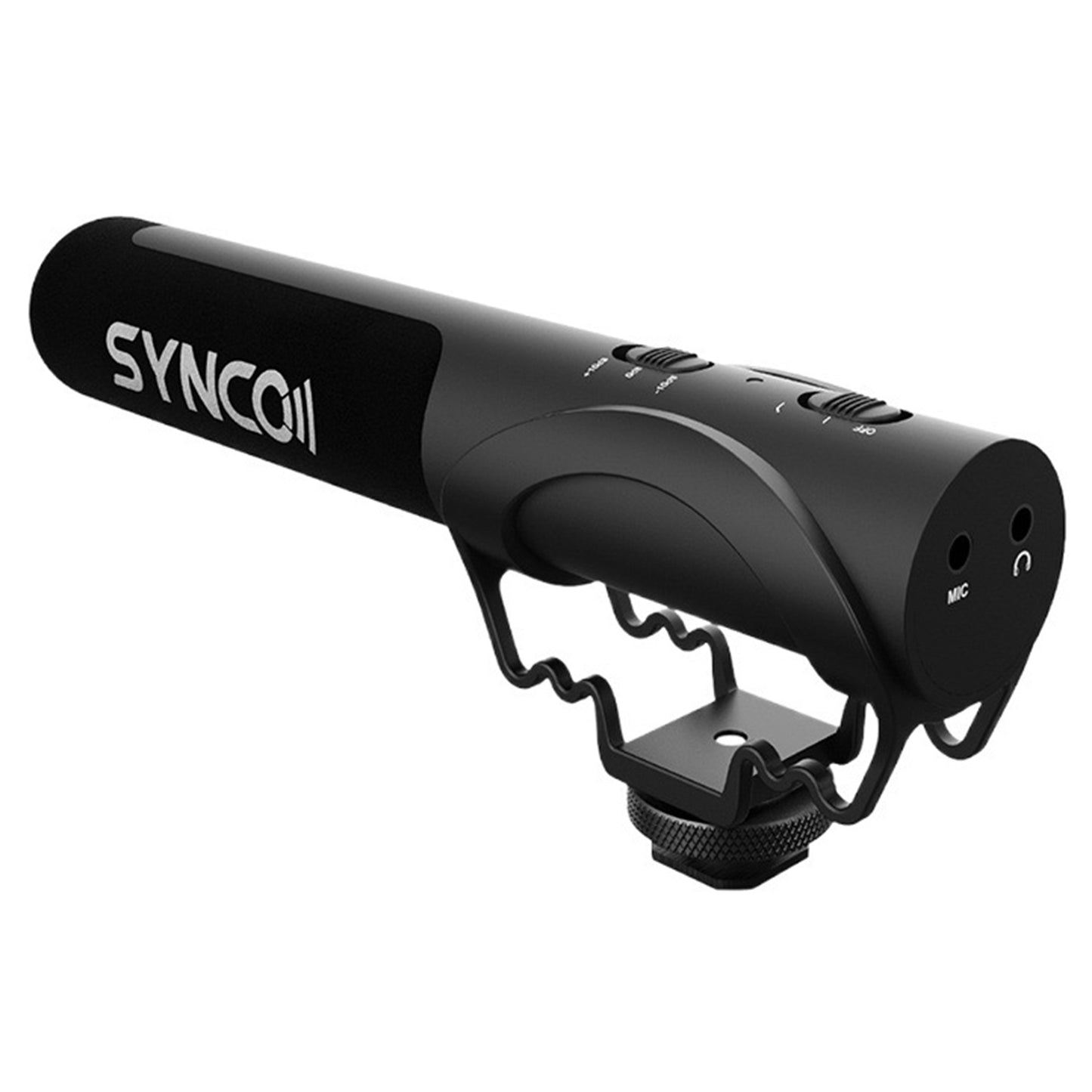 SYNCO Mic-M3 Video Shotgun Live Streaming Cardioid Microphone with Shock Mount for DSLRs/Camcorders/Smartphones/Tablets/Laptops
