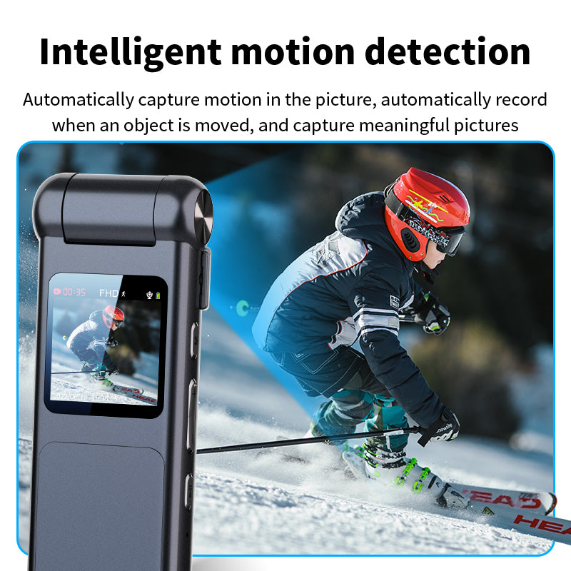 V18 64GB 1080P HD Noise Reduction Video Recorder Cam Night Version Motion Detection Recording Camera