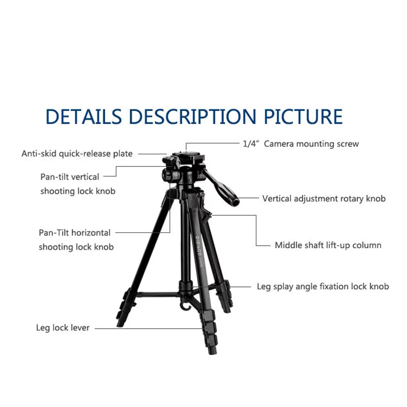 Portable SLR Camera Tripod Digital Camera Bracket