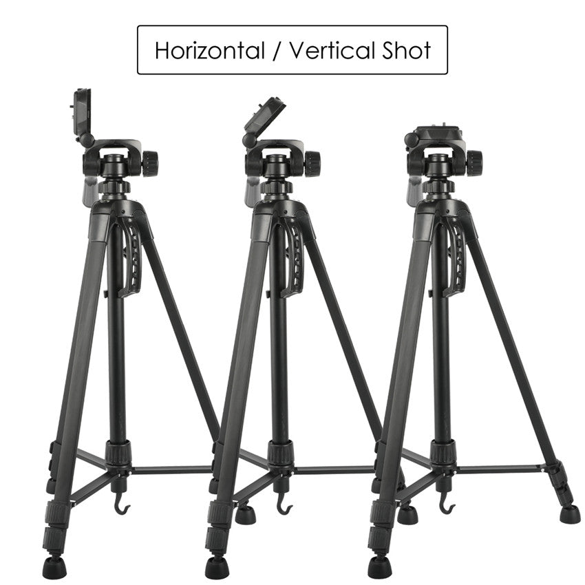 WEIFENG 3520 Aluminum Alloy with Three-way Panel Ball Head Tripod for Canon Nikon Sony SLR (with Maximum Load of 3kg)