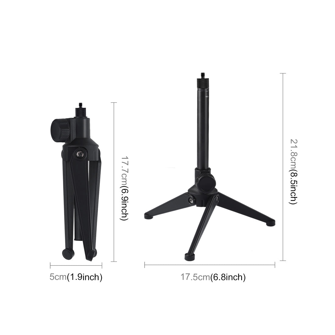 Puluz PU408 Desktop Adjustable Tripod Stand Selfie Stick Mount Holder