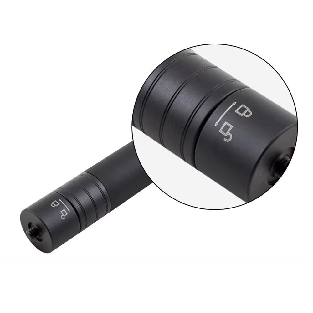 Retractable Rod Selfie Stick Handheld Gimbal Anti-shake Tripod