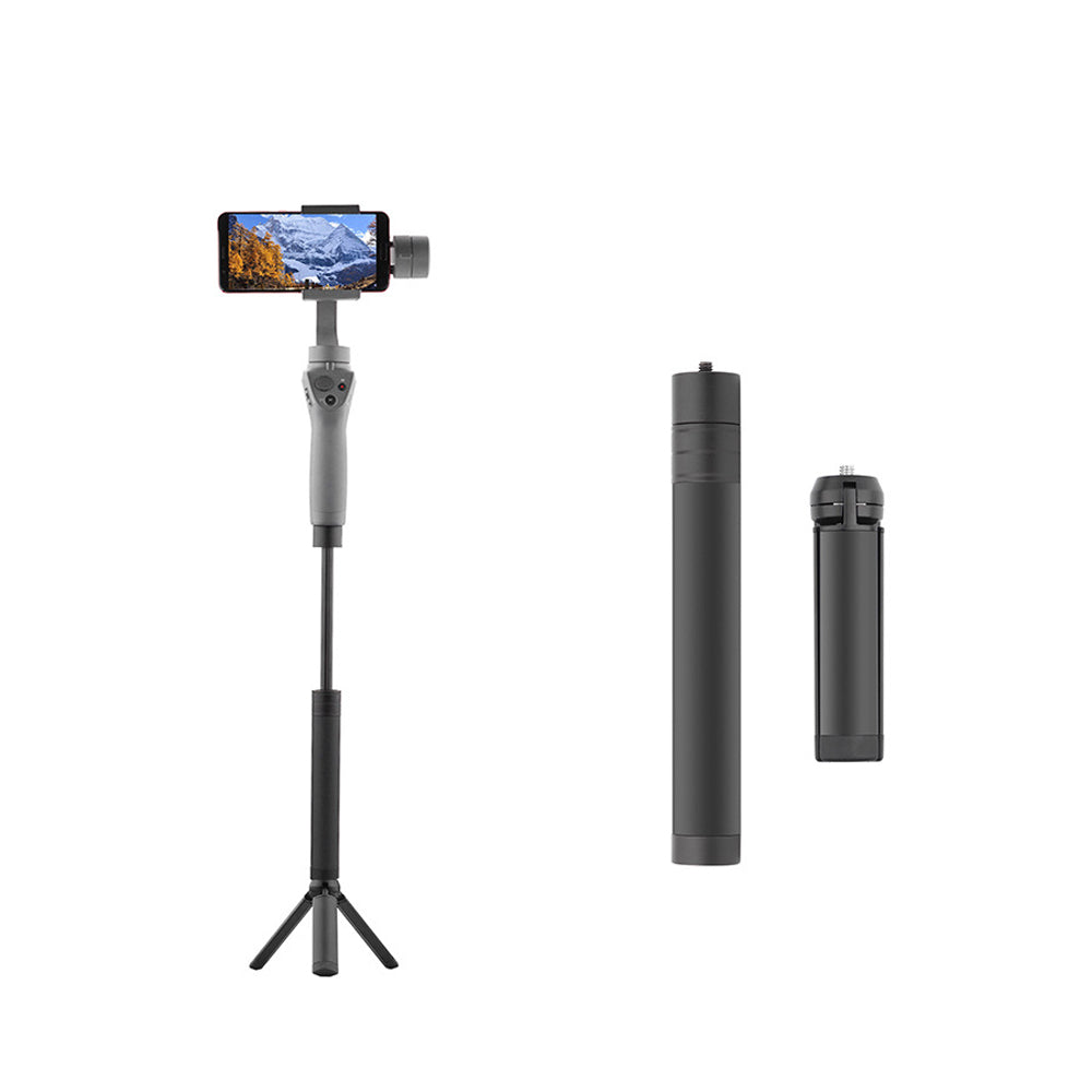 Retractable Rod Selfie Stick Handheld Gimbal Anti-shake Tripod