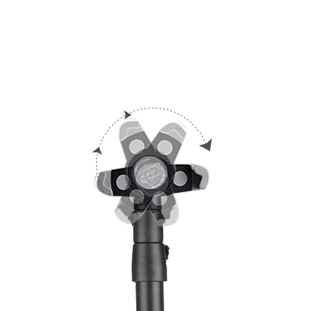 Portable Tablet Tripod Foldable Telescopic Phone Stand for Selfie Live Broadcast