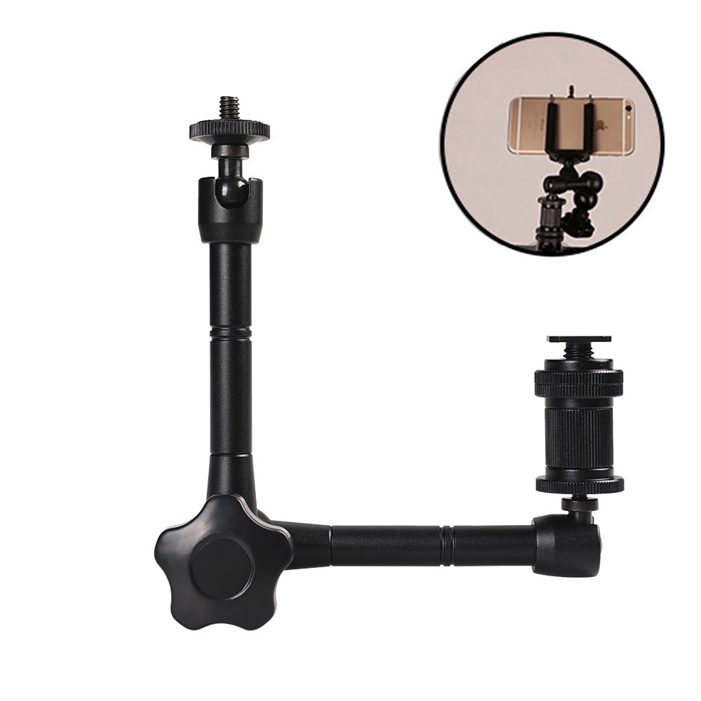 11inch Articulating Magic Arm Super Clamp for DSLR Camera Flash LCD Monitor LED Video Light