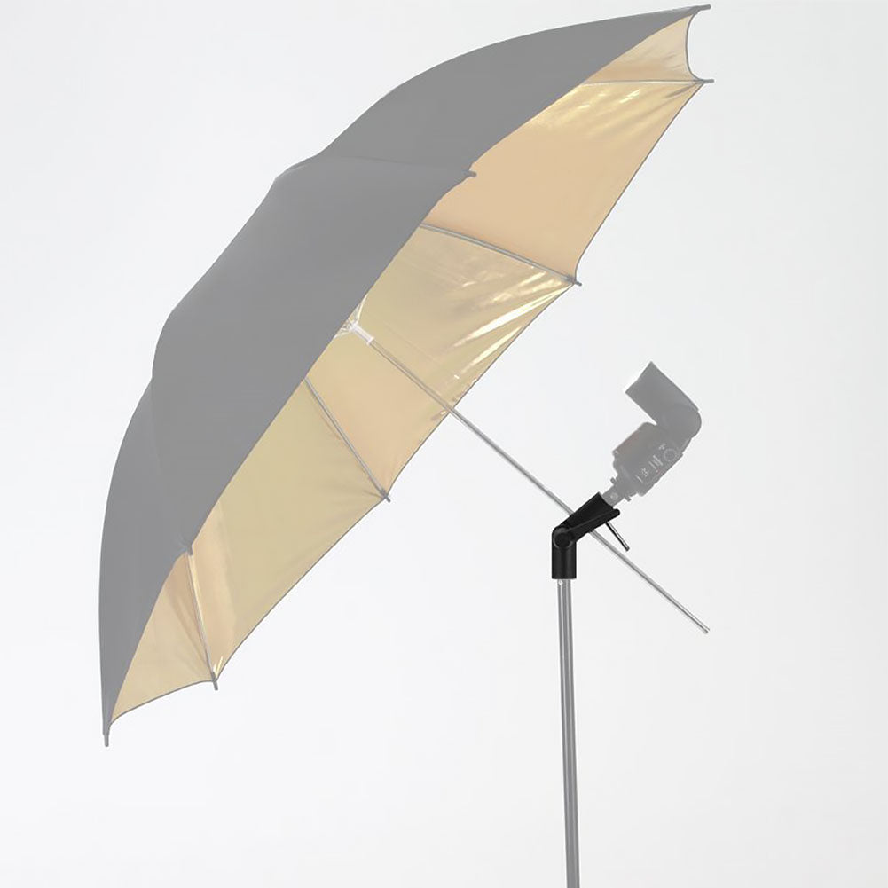 H Type Hot Shoe Flash Bracket Umbrella Holder Light Stand for Camera