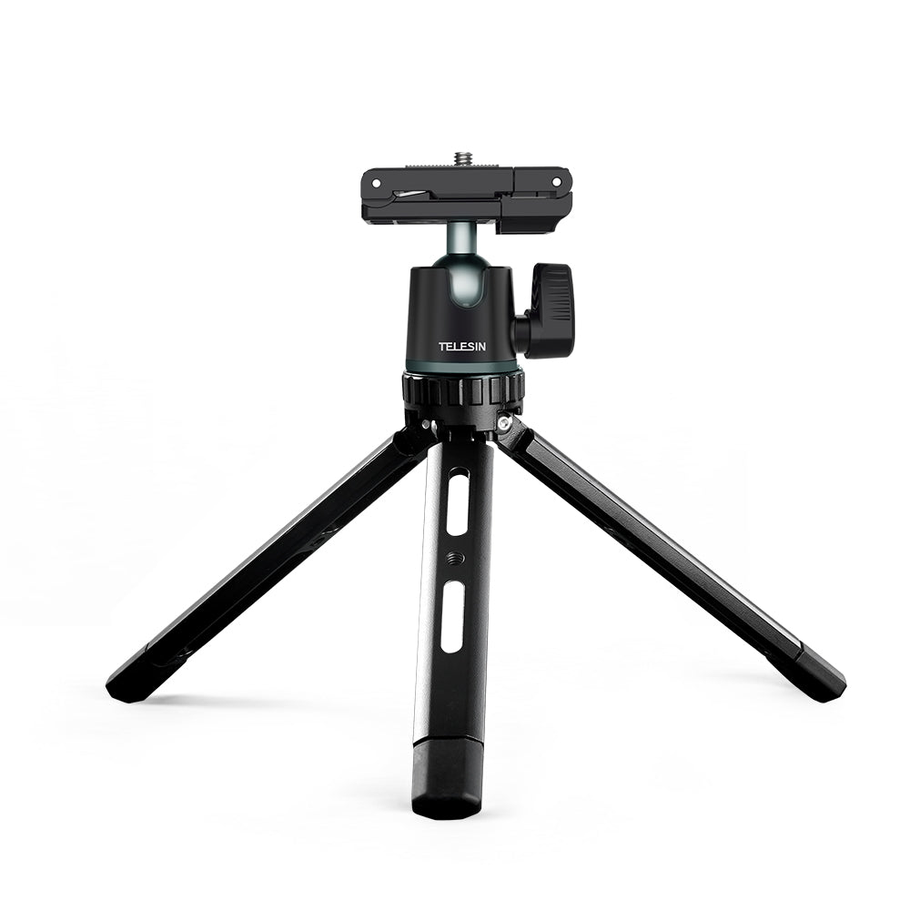 Uniqkart TE-TRP-005 Camera Phone Tripod Portable Mount Holder Removable 360 Degree Pan Tilt for SLR