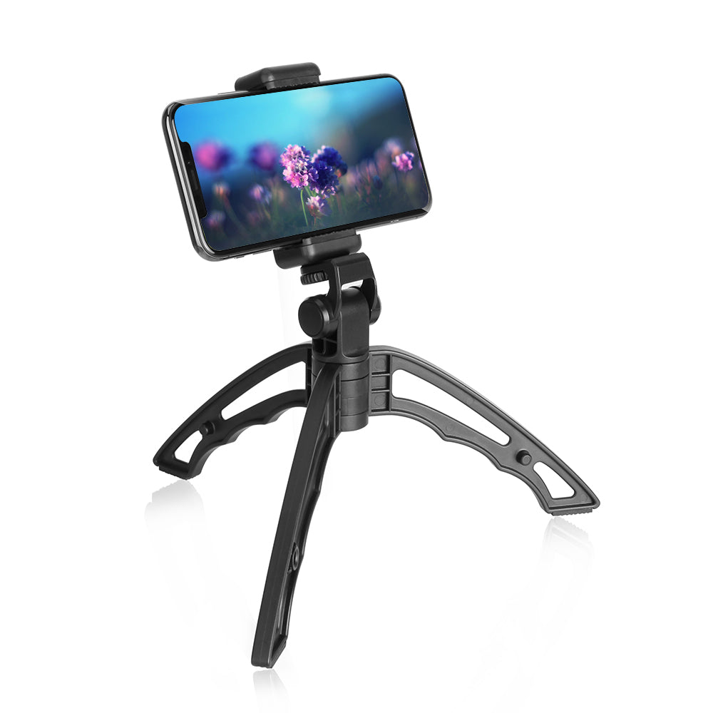 Apexel APL-JJ04 Desktop Anti-Shake Handheld Mini Tripod Selfie Stick Monopod Stand for Mobile Phone Camera
