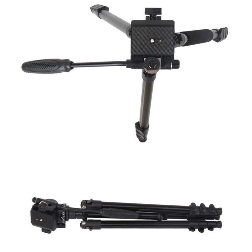 Uniqkart K2808+HY-350 Heavy Duty Tripod Kit with Damping Hydraulic Video Pan Tilt Head for Camera Camcorder