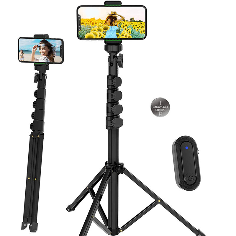 WONEW ZJ28 Bluetooth Remote Selfie Stick Stabilizer Portable Extendable Camera Stand Phone Clip Tripod