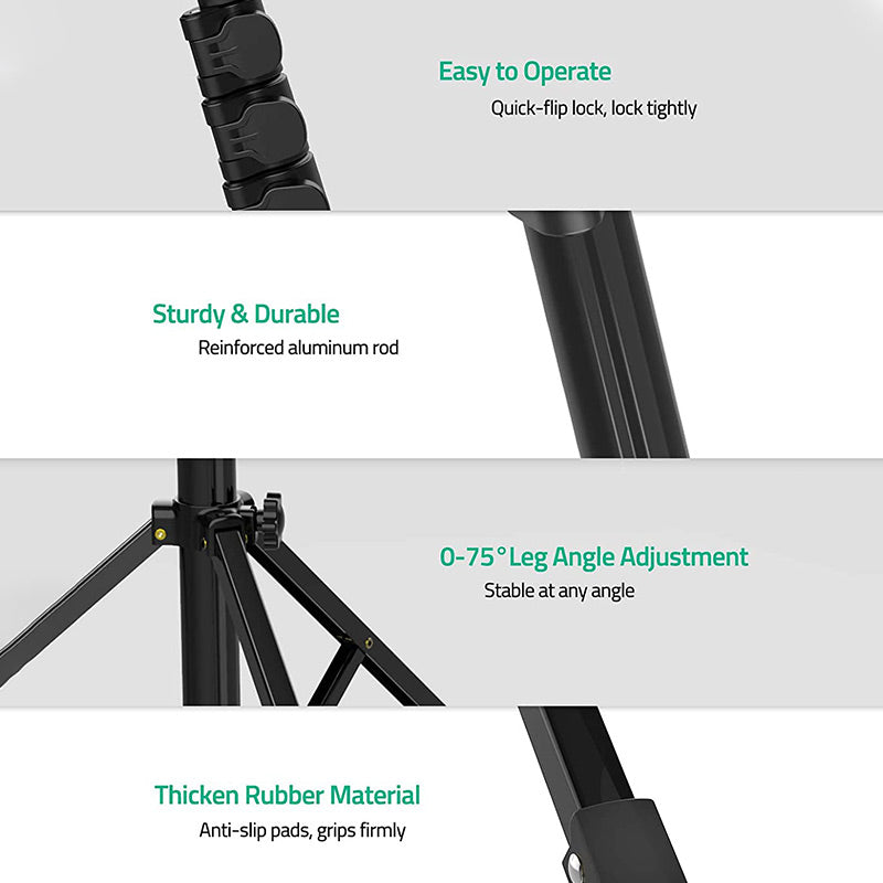 WONEW ZJ28 Bluetooth Remote Selfie Stick Stabilizer Portable Extendable Camera Stand Phone Clip Tripod