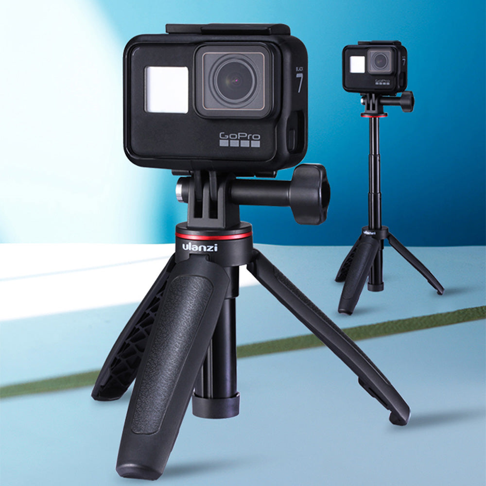 ULANZI MT-09 Foldable Tripod Mini Portable Monopod for GoPro 9/8/7/6/5 Black Session Osmo Action Camera
